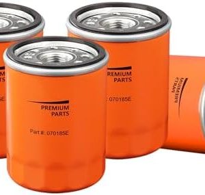 070185ES Oil Filter for Generac 8-24kW Guardian Portable Generator | 4 Pack | High Efficiency | Outdoor Use | Compatible